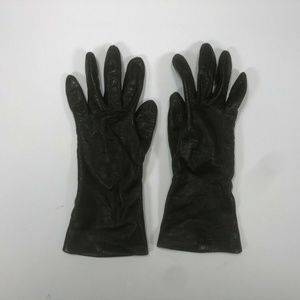 Finale Ladies Brown Gloves 100% Silk-Linel Size 6